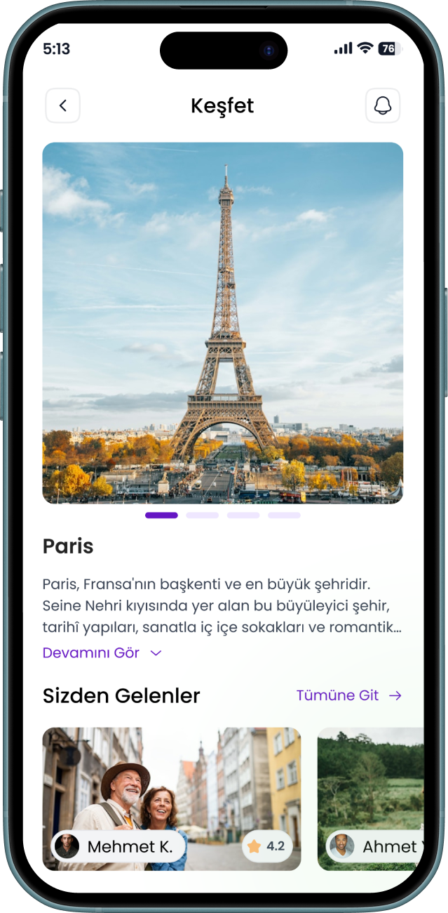 TakeMarco mobil uygulama ekran görüntüsü
